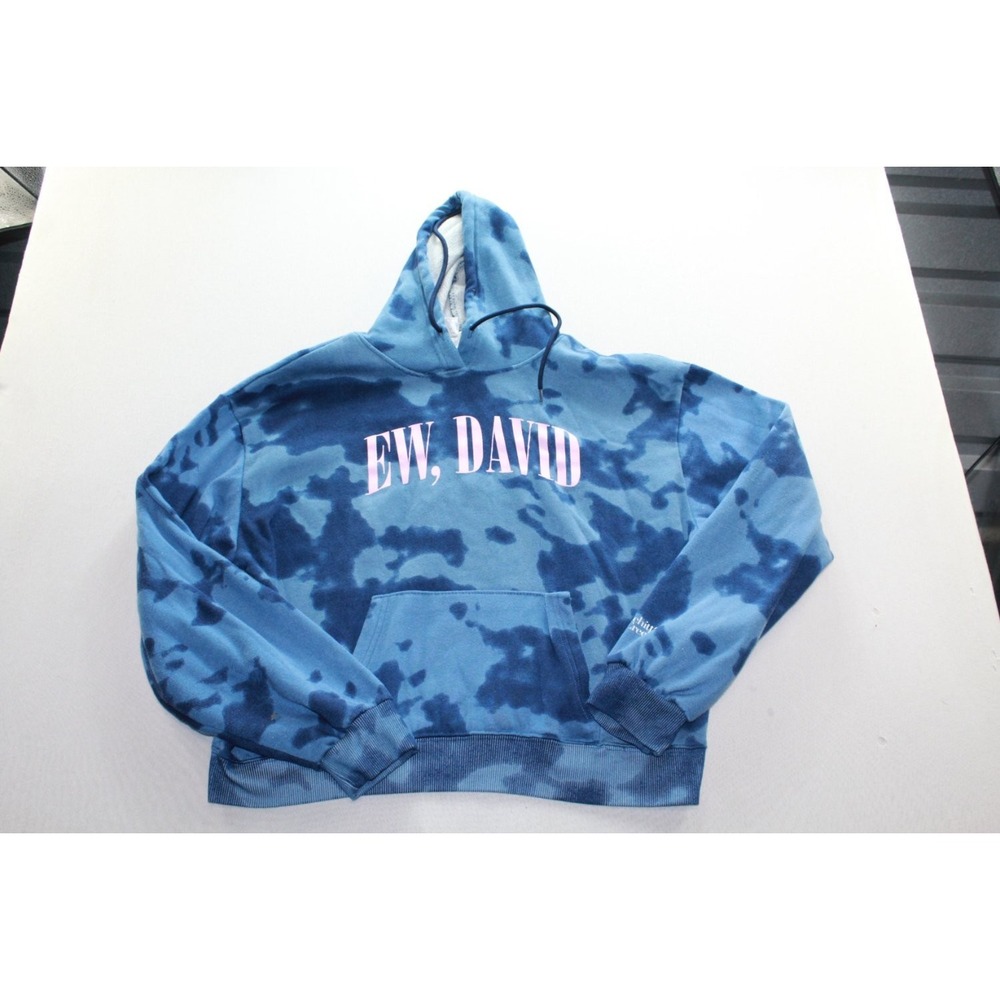 Schitt's Creek EW Women Hoodie Blue XL David  Blue Long Sleeve